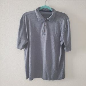 Men's Grey Polo Shirt Casual shirt Mercedes-Benz Nike